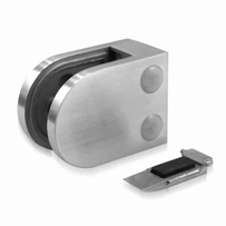 Big D formas stikla paneļa skava