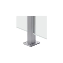 180 grādu vidējais alumīnija statņa augšējais stiprinājums